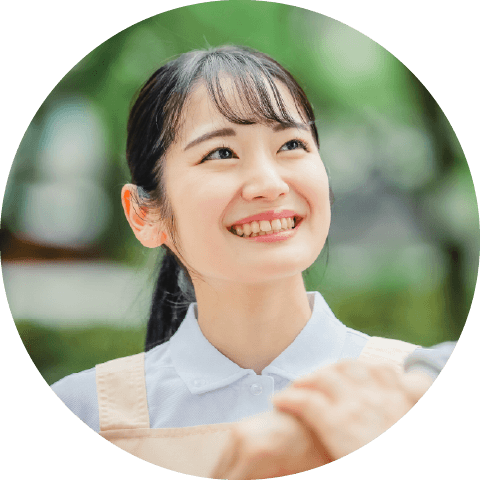 挨拶や日常会話ができるコミュニケーション力